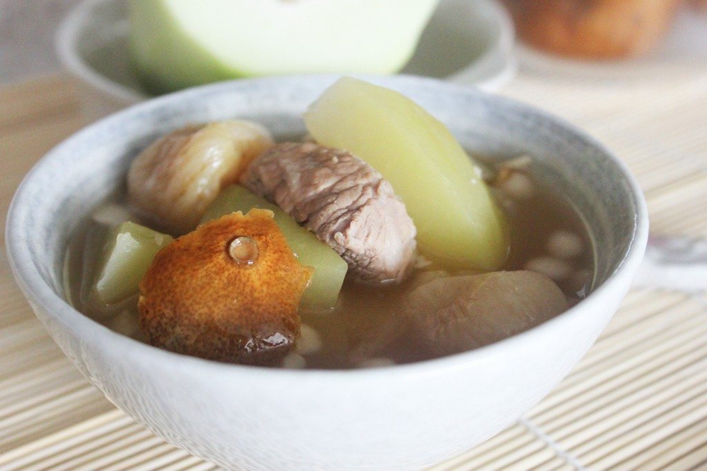 Papaya with Figs Soup Foodelicacy