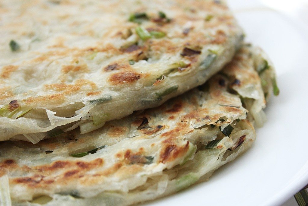 Chinese Spring Onion Pancakes