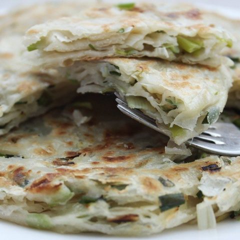 Chinese Spring Onion Pancakes