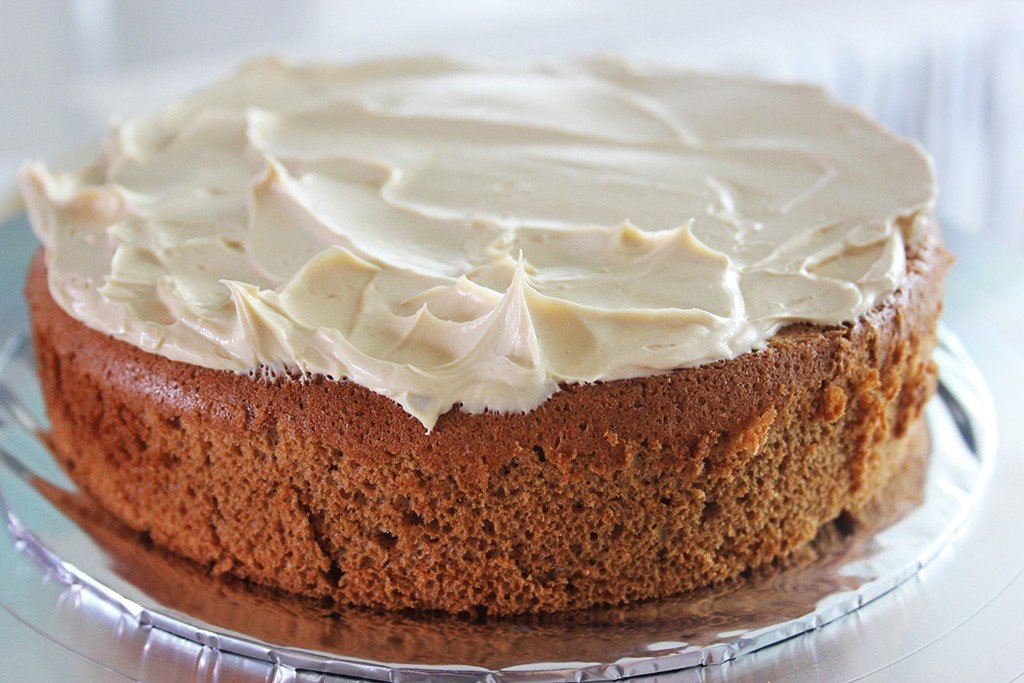 Coffee Chiffon Cake foodelicacy