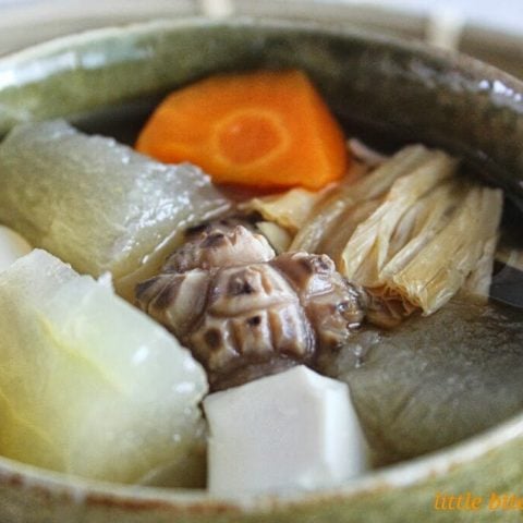 Winter Melon Soup with Bean Curd & Chinese Mushroom