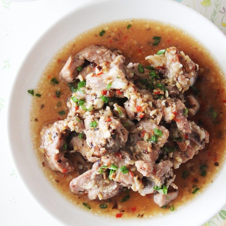 Steamed Pork Ribs with Salted Black Beans