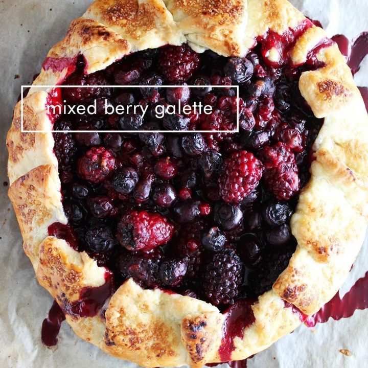 Mixed Berry Galette
