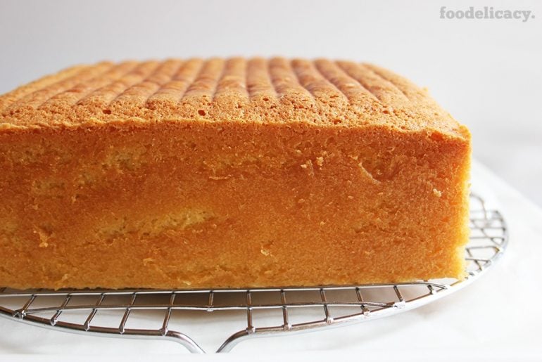 Very Rich Butter Cake {with Video} Foodelicacy