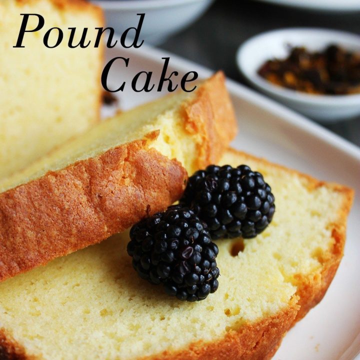 Vanilla Pound Cake