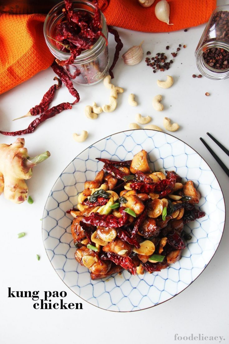 Gong Bao Chicken (Chicken Fried With Dried Chillies) Foodelicacy