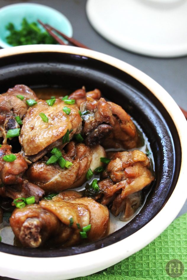 Braised Chicken in Oyster Sauce Foodelicacy