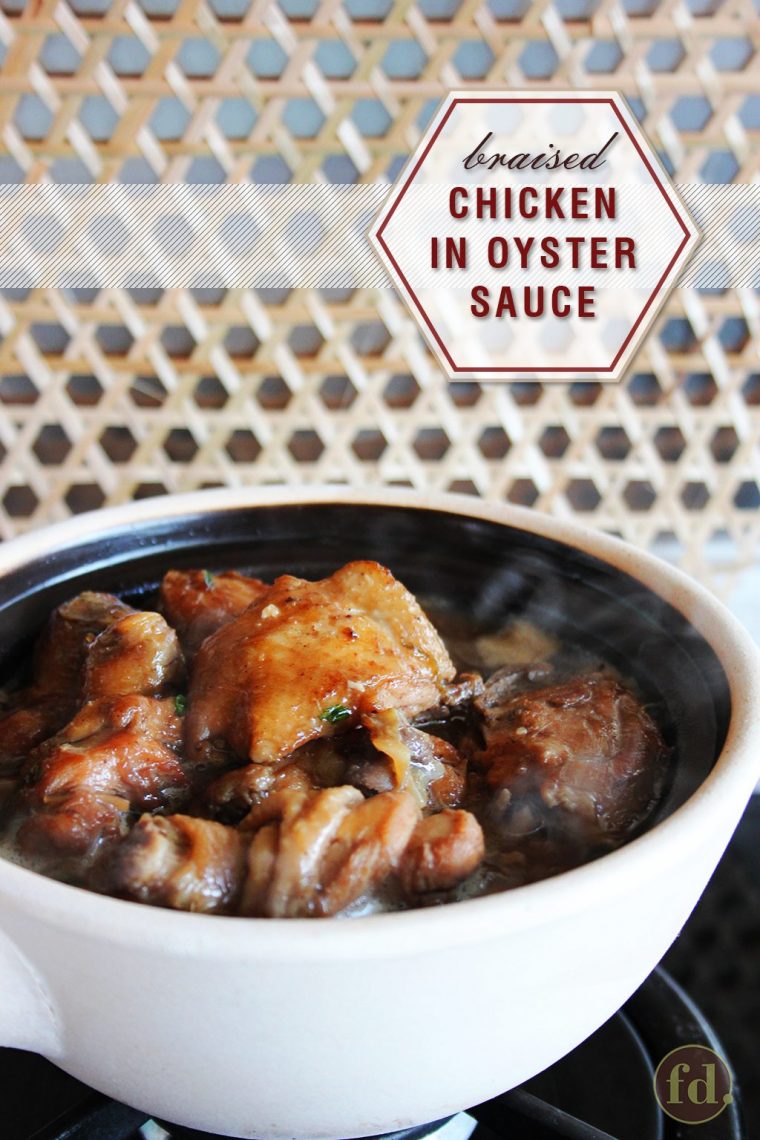 Braised Chicken in Oyster Sauce Foodelicacy