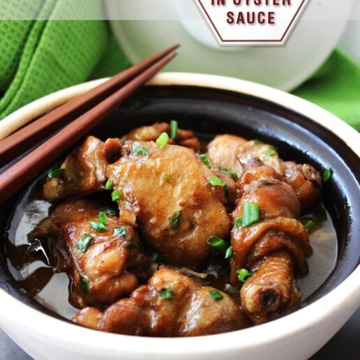 Braised Chicken in Oyster Sauce Foodelicacy