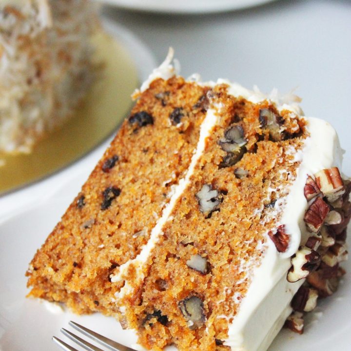 Super Moist & Tender Carrot Cake