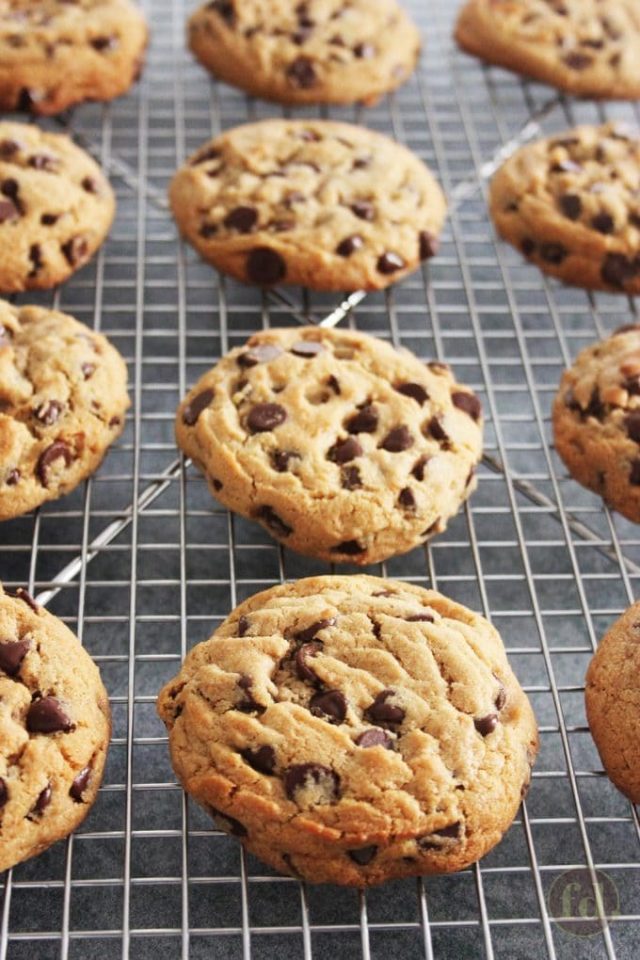 Thick Chewy Peanut Butter Chocolate Chip Cookies Foodelicacy