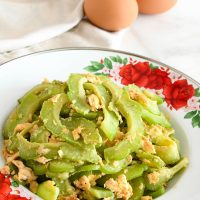 Cantonese Stir-fried Bitter Gourd with Eggs