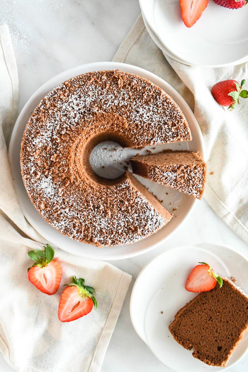 CottonSoft Chocolate Chiffon Cake {Updated Recipe!}