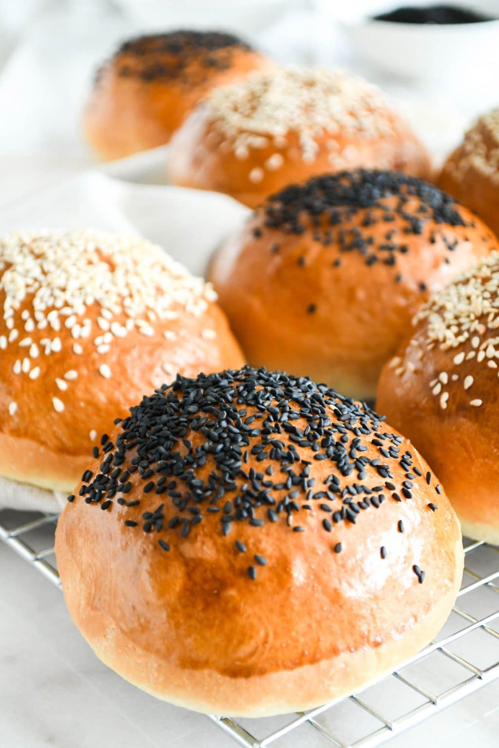 Light Brioche Buns {Best Ever Burger Buns!} Foodelicacy