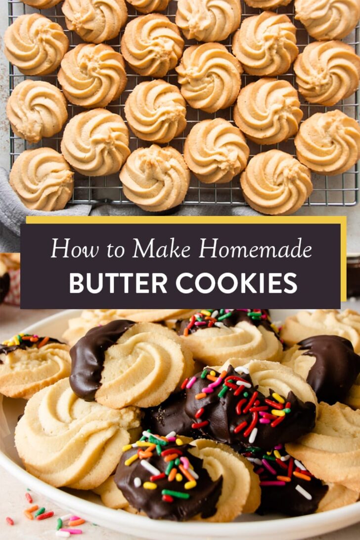Homemade Butter Cookies Easy Recipe for Holiday Baking Foodelicacy