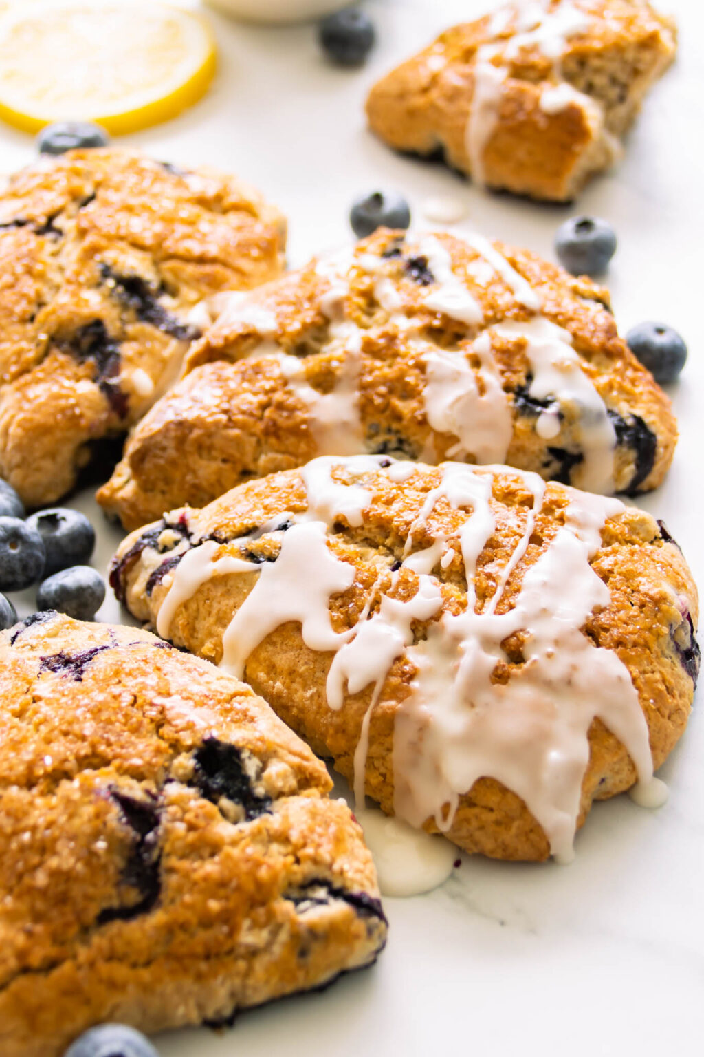 The Best Blueberry Scones {Moist and Buttery} Foodelicacy