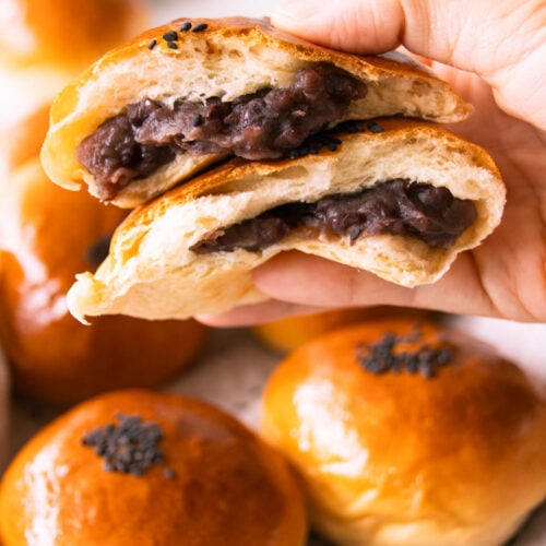 Anpan (あんパン) Japanese Red Bean Buns | Foodelicacy